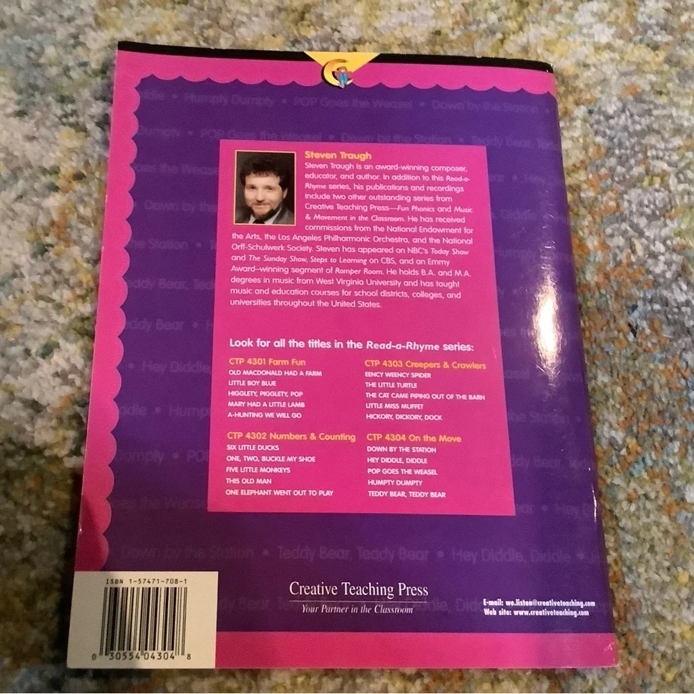 Read a Rhyme On the Move Teacher Resource